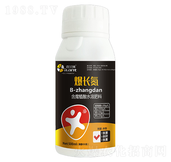 含腐植酸水溶肥料-爆長(zhǎng)氮-喜蘭特