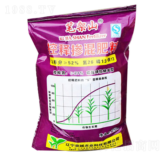 52%燒芽型控釋摻混肥料26-13-13-榮越農業(yè)