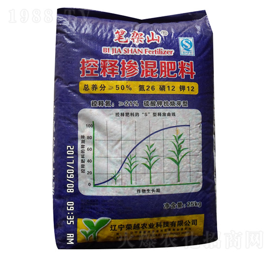 50%硫酸鉀抗燒芽型-控釋摻混肥料26-12-12-榮越農業(yè)
