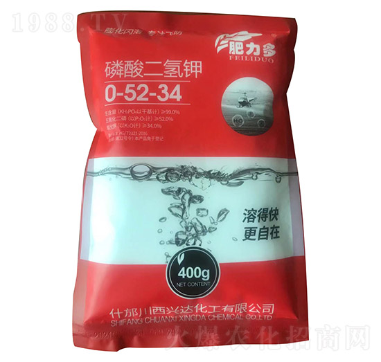 400g磷酸二氫鉀0-52-34-興達(dá)化工