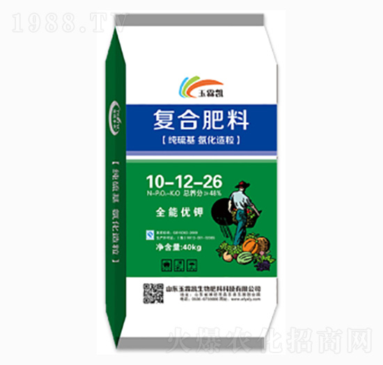 復合肥料10-12-26-玉霖凱生物