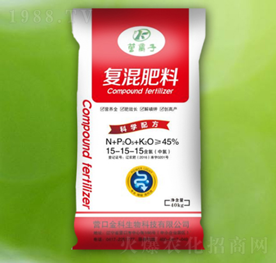 復混肥料15-15-15-營離子-金科生物