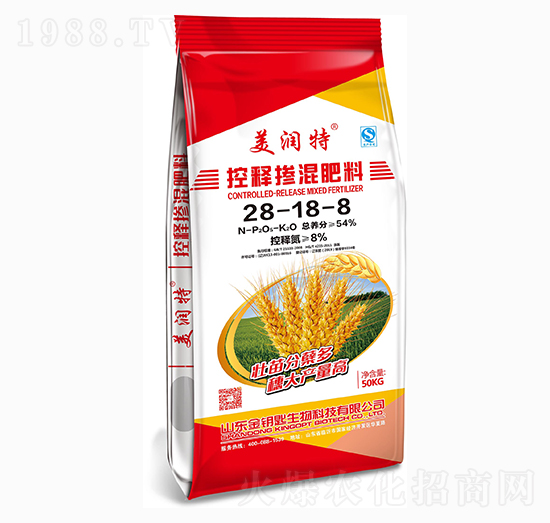 控釋摻混肥料28-18-8-美潤特-金鑰匙