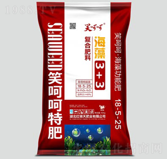 復合肥料18-5-25-海藻3+3-紅錦天肥業(yè)