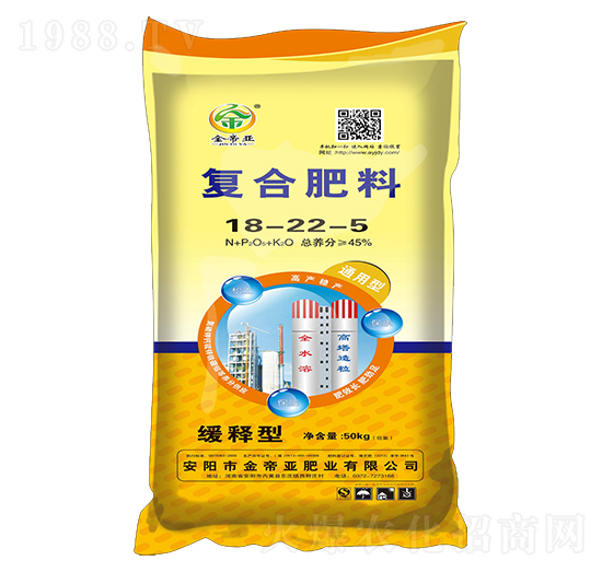 通用型復(fù)合肥料18-22-5-金帝亞