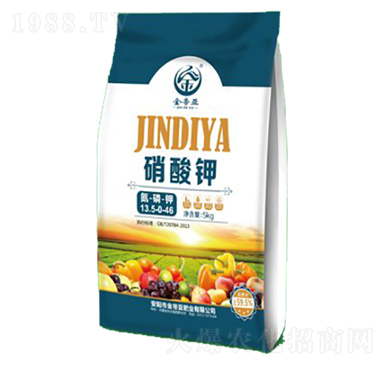 硝酸鉀水溶肥13.5-0-46+TE-金帝亞