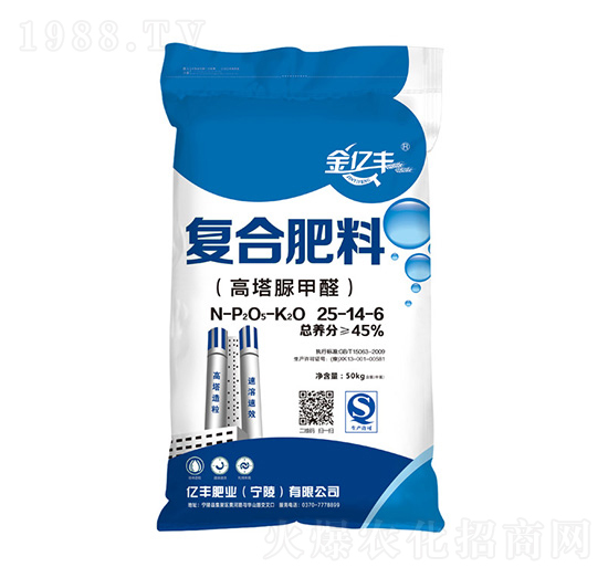 高塔脲甲醛復合肥料25-14-6-金億豐-億豐肥業(yè)