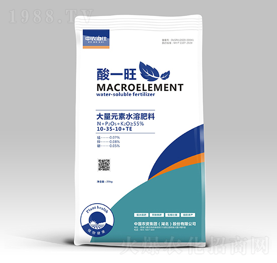 大量元素水溶肥料10-35-10+TE-酸一旺-農資集團