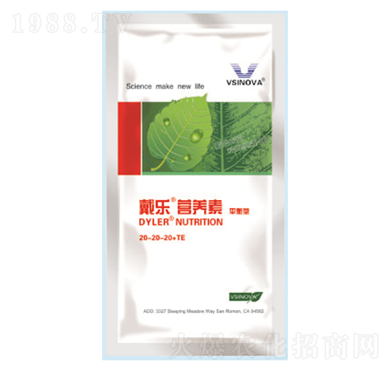 戴樂(lè)營(yíng)養(yǎng)素（平衡型）20-20-20+TE-威斯諾威