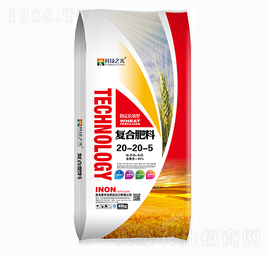 復合肥料20-20-5-科技之光-潤土