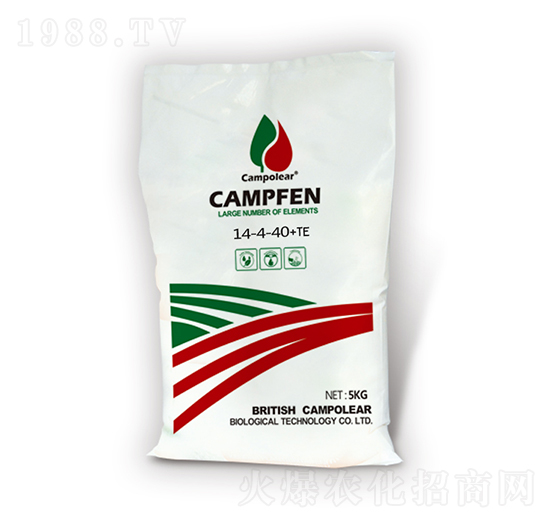 全水溶性肥料14-4-40+TE-康普利爾