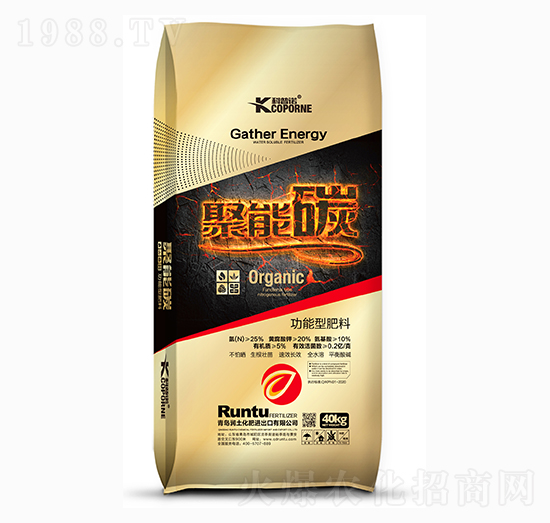 功能型肥料聚能碳-科普諾-潤土