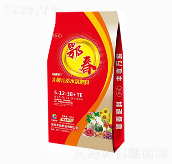 硫基型大量元素水溶肥5-12-38+TE-豐益肥業(yè)