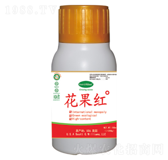 美國(guó)紅蛇果專(zhuān)用上色促進(jìn)劑-花果紅-大華墾
