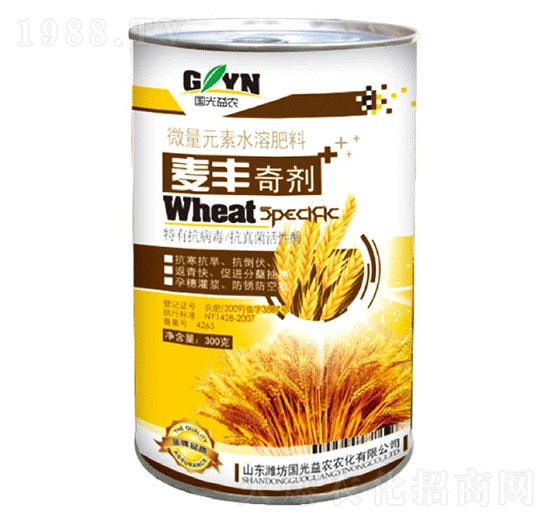 微量元素水溶肥-麥豐奇劑-國光益農