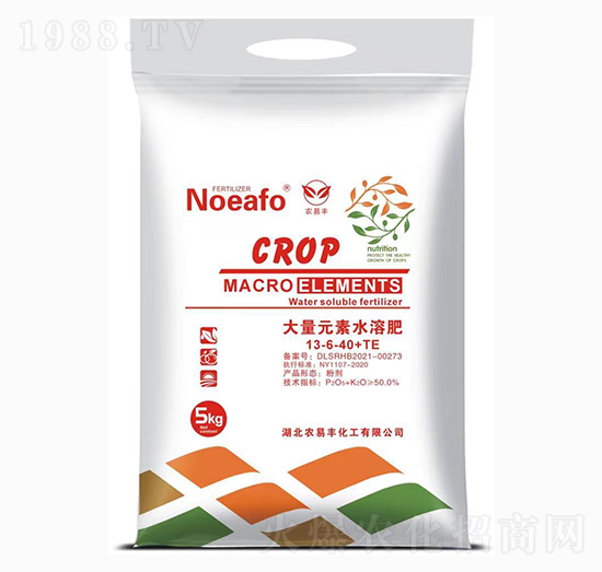 大量元素水溶肥13-6-40+TE-農(nóng)易豐