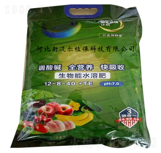 生物能水溶肥12-8-40+TE-新邁爾