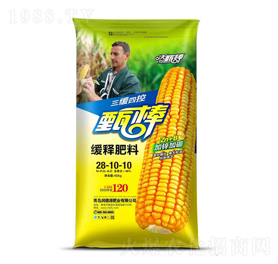 緩釋肥料28-10-10-沃甄棒-潤德源肥業(yè)