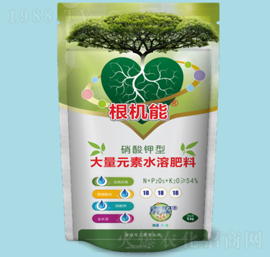 硝酸鉀型大量元素水溶肥料18-18-18-根機(jī)能-皇欣化工