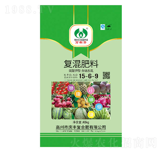 復混肥料15-6-9-萬稼青-慶豐