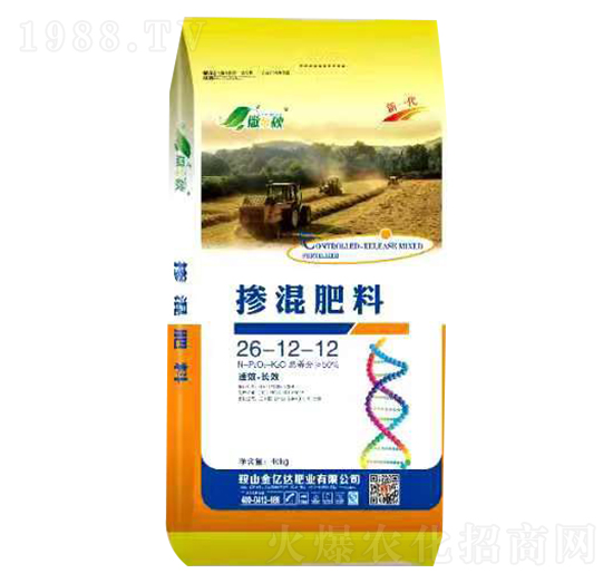 摻混肥料26-12-12-撒金秋-金億達肥業(yè)