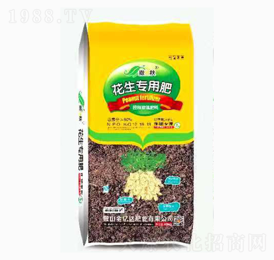 花生專用控釋摻混肥料-撒金秋-金億達肥業(yè)