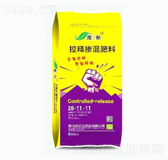 控釋摻混肥料28-11-11-撒金秋-金億達(dá)肥業(yè)