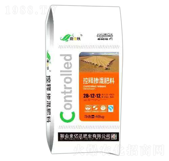 控釋摻混肥料28-12-12-撒金秋-金億達(dá)肥業(yè)
