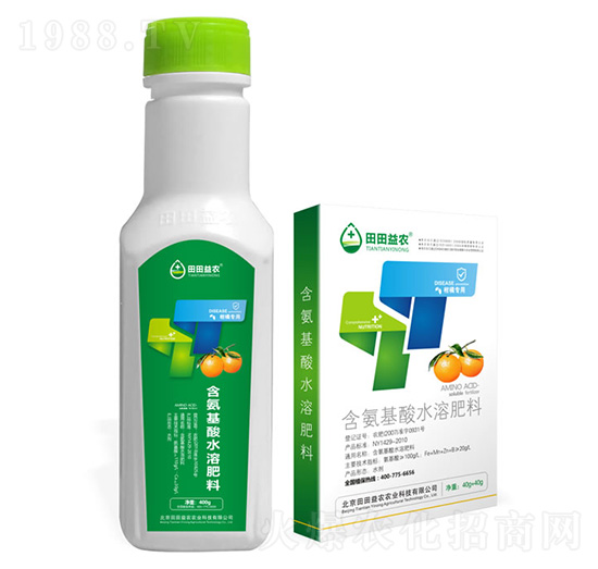 柑橘專(zhuān)用含氨基酸水溶肥料-田田益農(nóng)