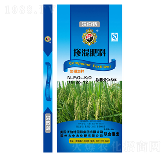 摻混肥16-26-12-沃伯特-中農(nóng)化肥