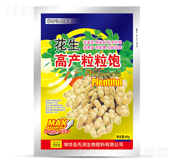 花生高產(chǎn)粒粒飽-圣氏潤(rùn)
