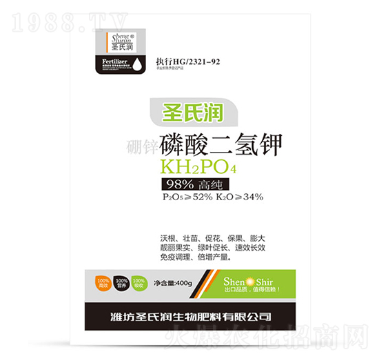 400g磷酸二氫鉀-圣氏潤