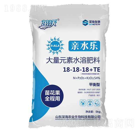 平衡型大量元素水溶肥18-18-18+TE-親水樂(lè)-深海農(nóng)業(yè)