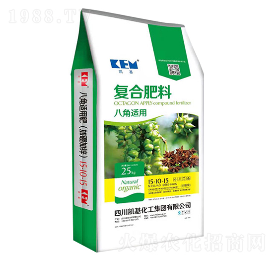 復(fù)合肥料(八角適用)15-10-15-凱基