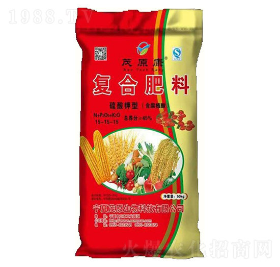 硫酸鉀型復(fù)合肥料15-15-15-茂原康