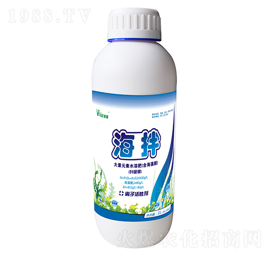 含海藻酸大量元素水溶肥-海拌-美瑞農業(yè)
