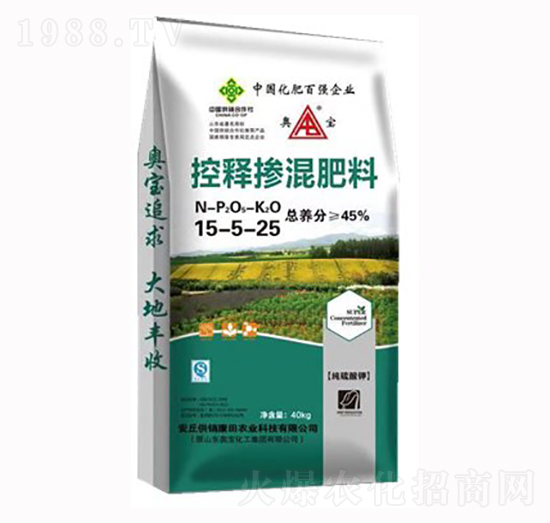 控釋摻混肥15-5-25-供銷康田