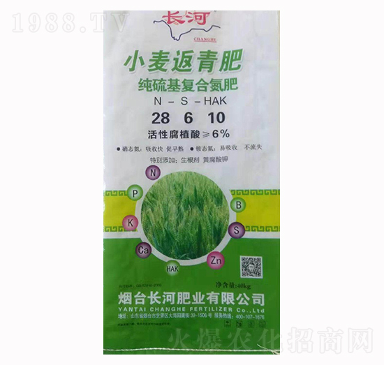 小麥返青肥28-6-10-長河