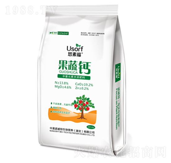 果蔬鈣-悠素福-中美諾威特