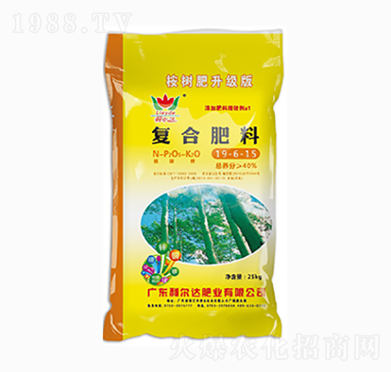 桉樹專用復(fù)合肥19-6-15-利爾達