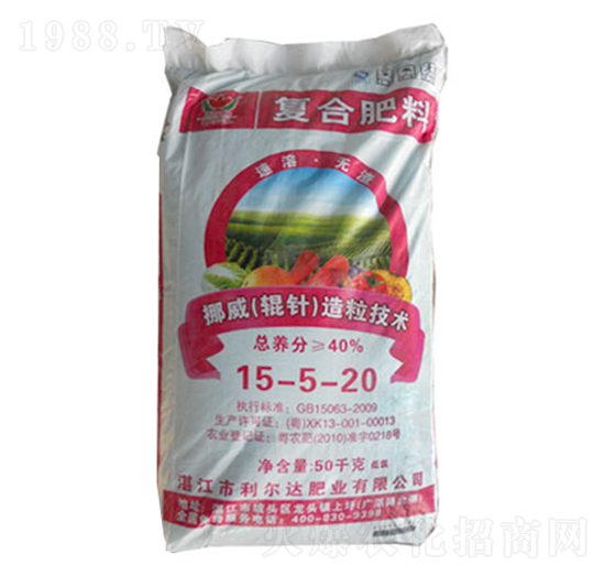 復(fù)合肥料15-5-20-利爾達(dá)