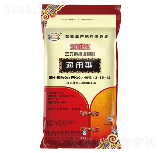 40%通用型云元素摻混肥料13-15-12-禾旺達