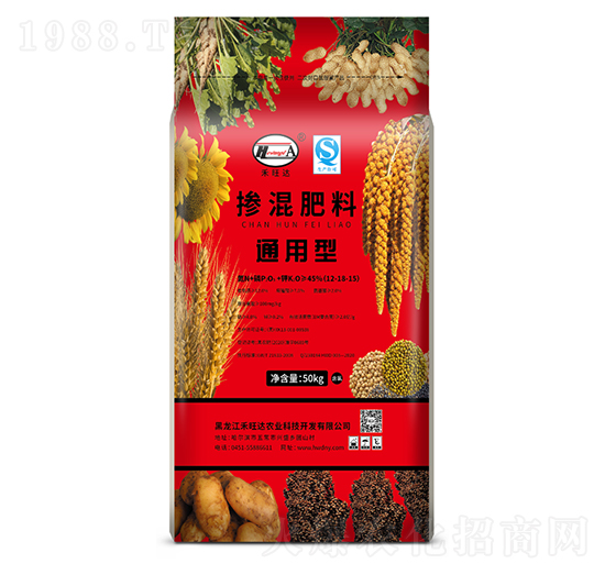45%通用型摻混肥料12-18-15-禾旺達(dá)