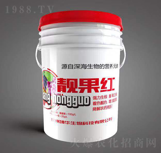 含氨基酸水溶肥料-靚果紅-坤華生物