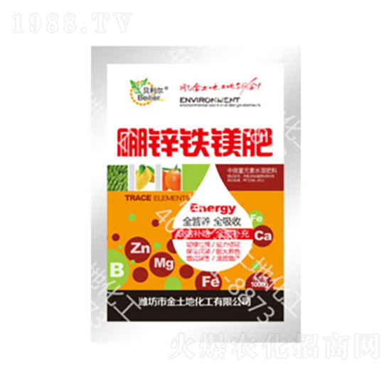 硼鋅鐵鎂肥-金土地