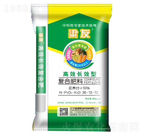 高效長(zhǎng)效肥復(fù)合肥料26-12-12-盛源肥業(yè)