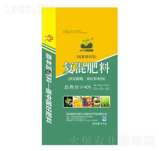 凹凸沃減量增效型復混肥料15-15-10-鼎豐源