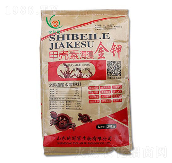 甲殼素海藻金鉀-地冠富