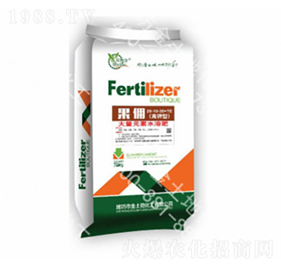 高鉀型大量元素水溶肥料-果傭-金土地