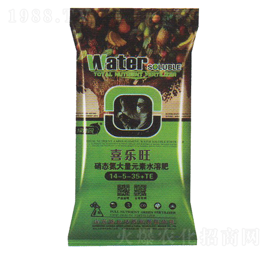 硝態(tài)氮大量元素水溶肥14-5-35+TE-喜樂旺-新世紀(jì)肥業(yè)